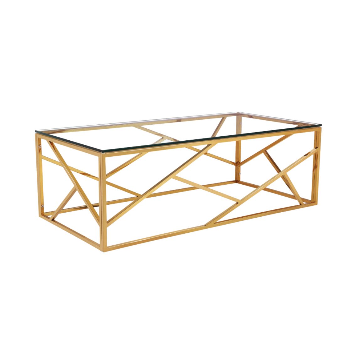 Harlow Coffee Table – Gold