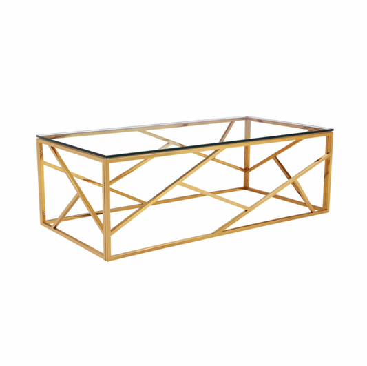 Harlow Coffee Table – Gold