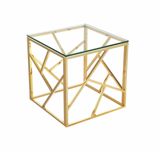 Harlow Side Table – Gold