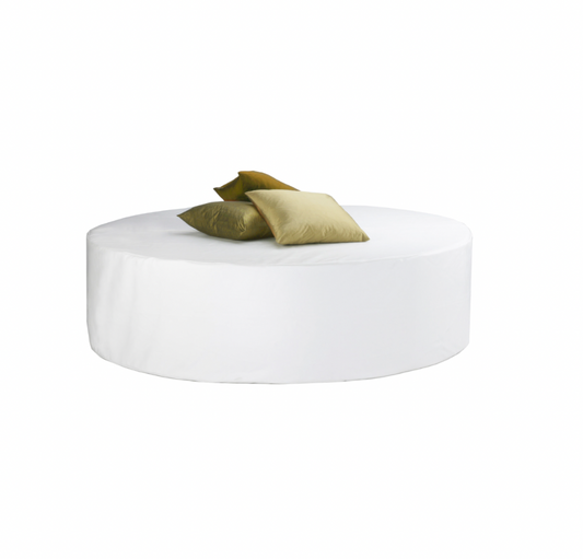 Lunar Daybed – White Leather