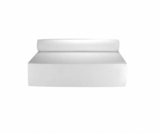 Queen Daybed – White Leather