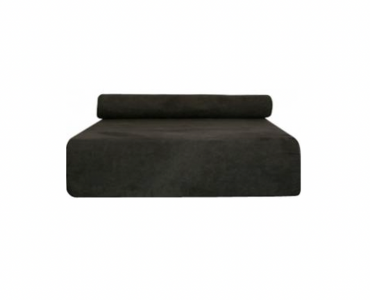 Queen Daybed – Black Suede