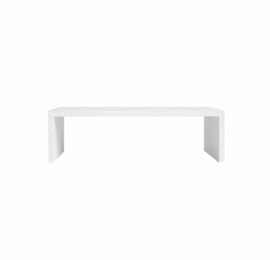 Jake White Lacquer Coffee Table