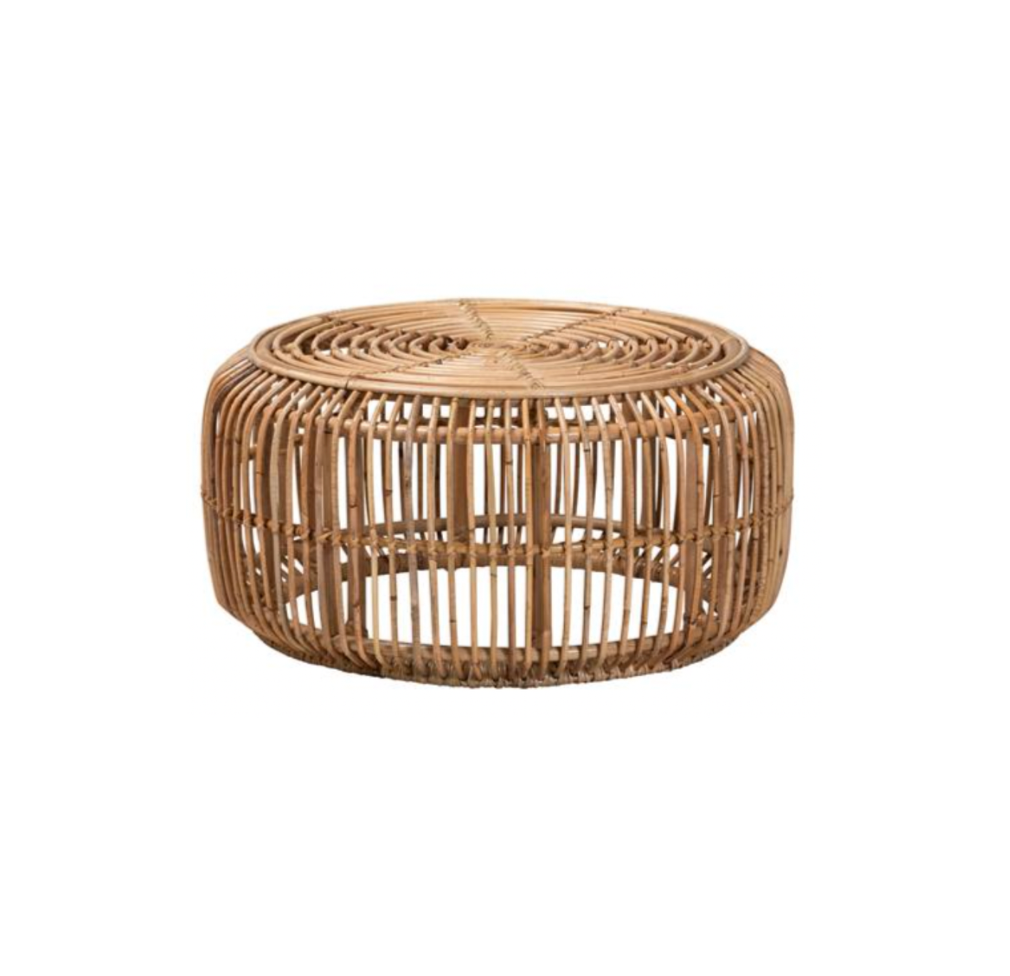 Leona Rattan Coffee Table
