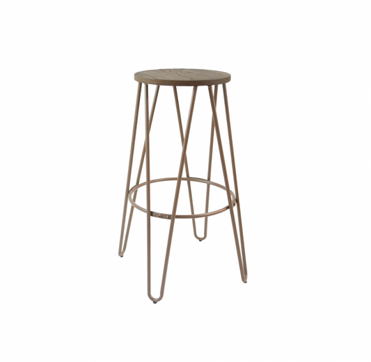 Felix Bar Stool – Matte Coffee