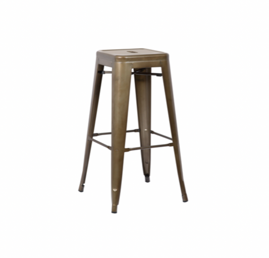Axel Metal Bar Stool – Gunmetal
