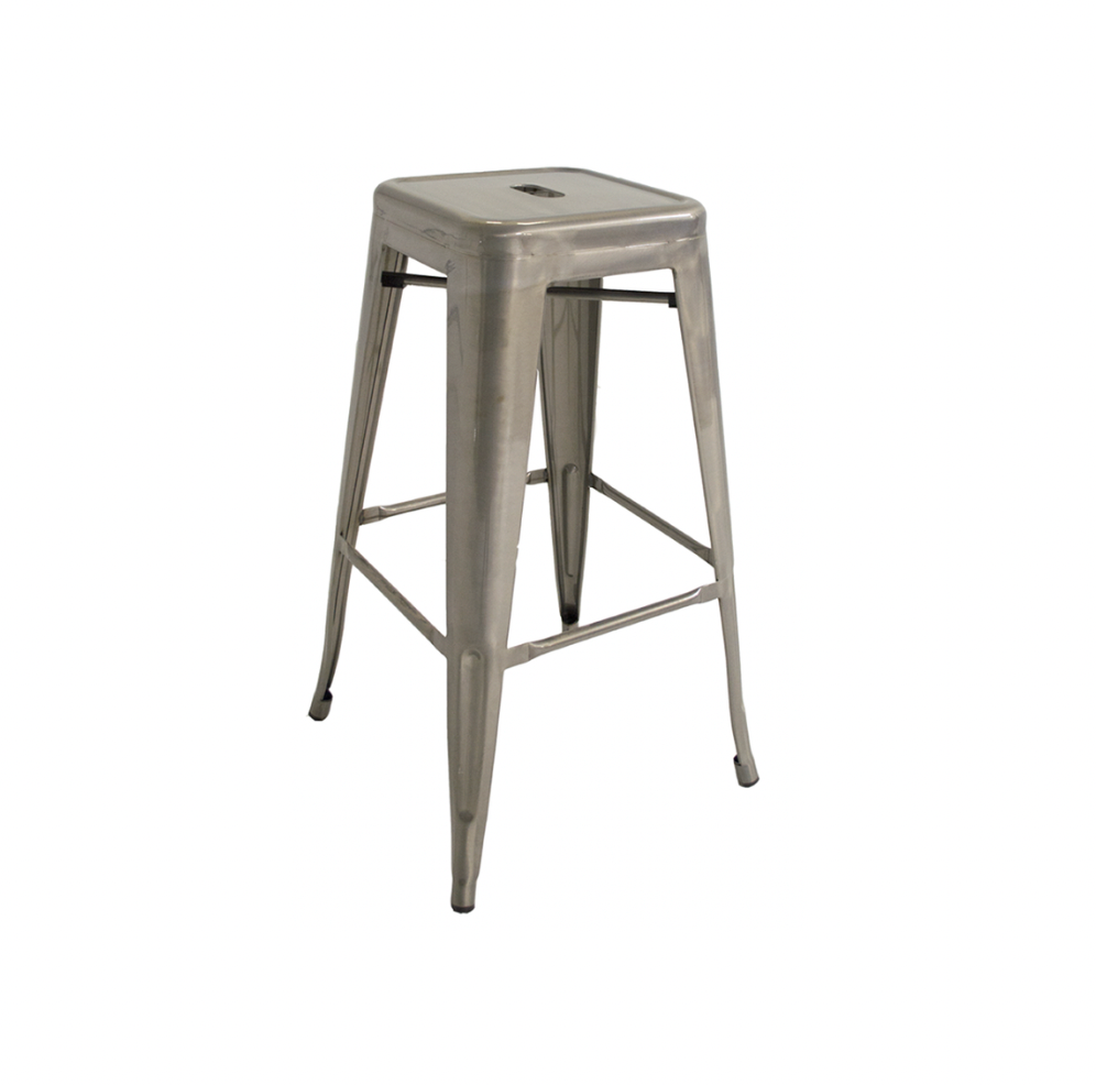 Axel Metal Bar Stool – Zinc