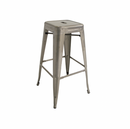 Axel Metal Bar Stool – Zinc