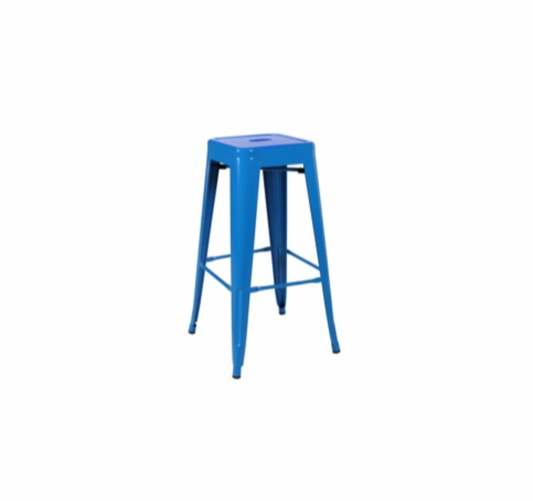 Axel Metal Bar Stool – Blue