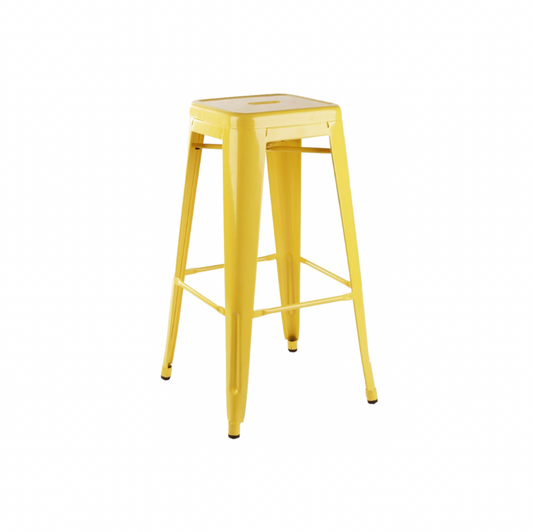 Axel Metal Bar Stool – Yellow