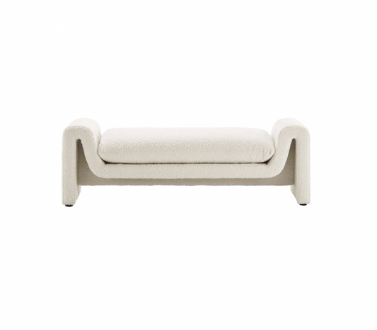 Martha Boucle Bench