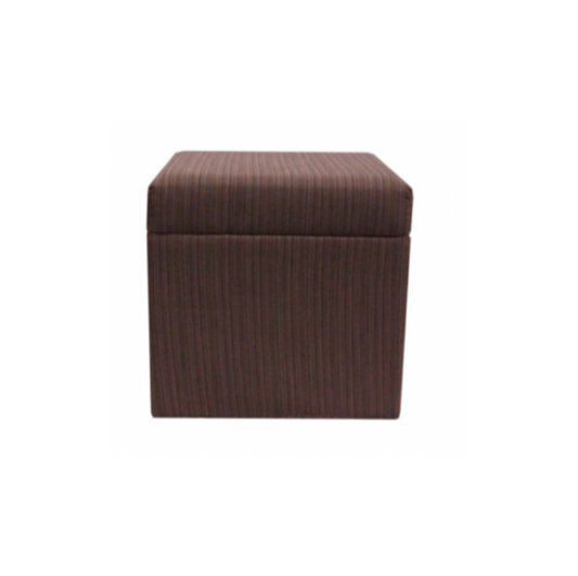 Eco Square Ottoman – Chestnut – Outdoor