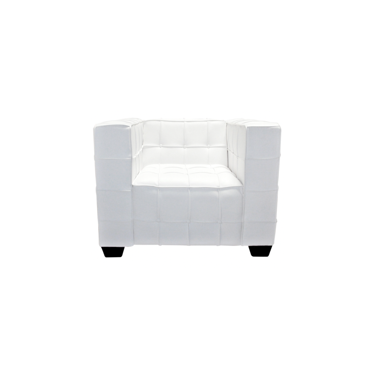 Zoe Chair – White Leather
