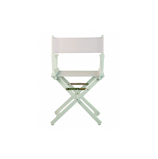 Director’s Chair – White Canvas