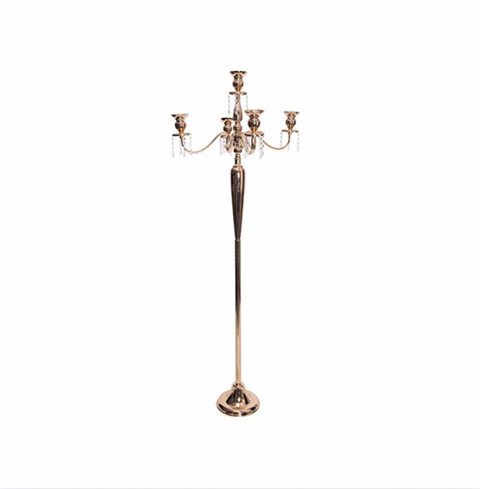 Gold Bohemian Candle Holder – Tall