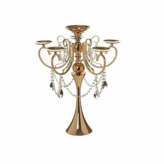 Gold Bohemian Candle Holder – Small