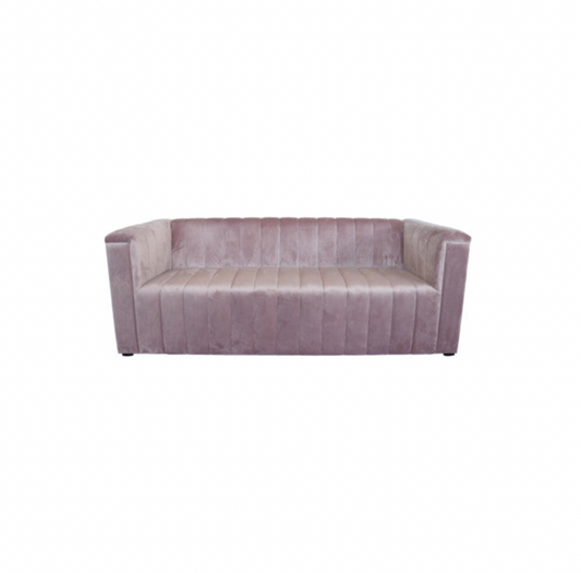 Alexis Sofa – Dusty Rose Velvet