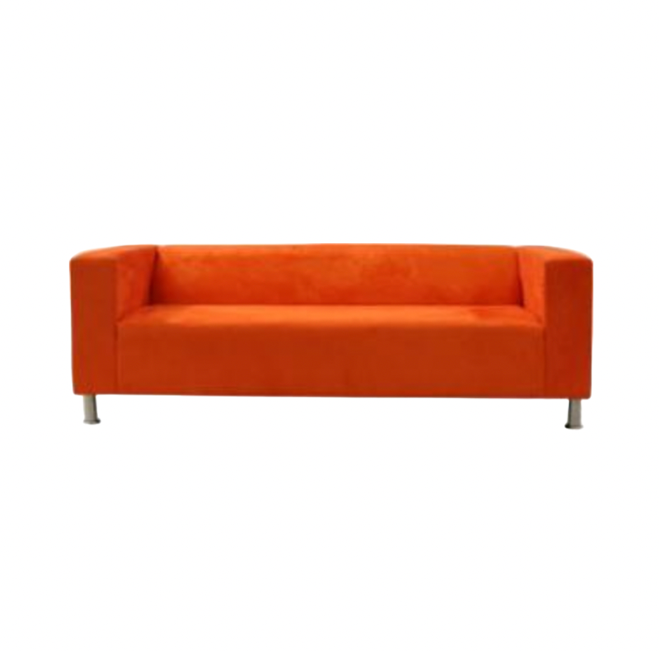 Damian Sofa – Tangerine Suede
