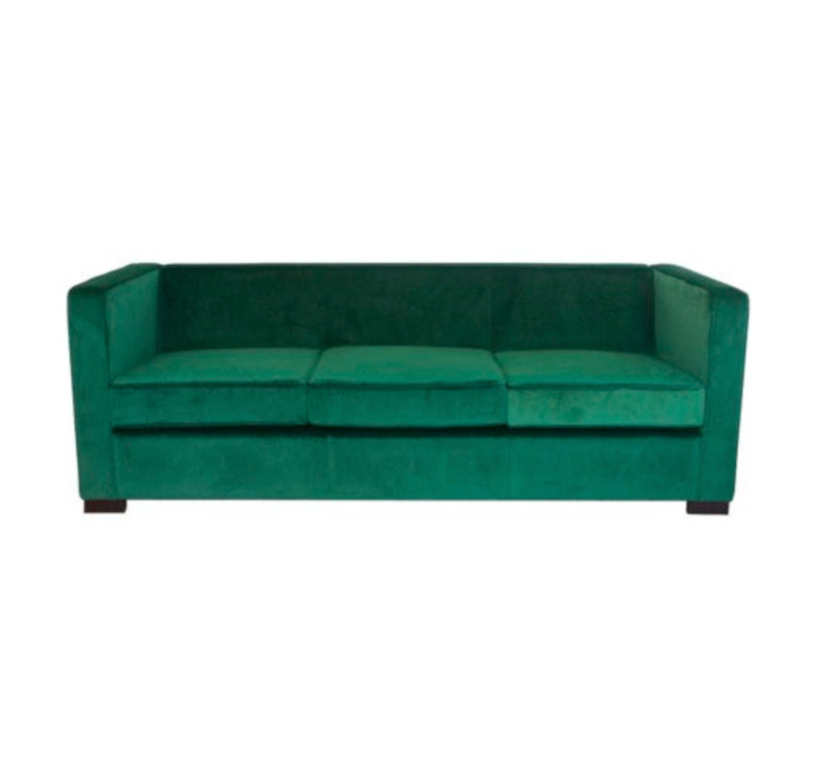 Jayson Sofa – Emerald Velvet