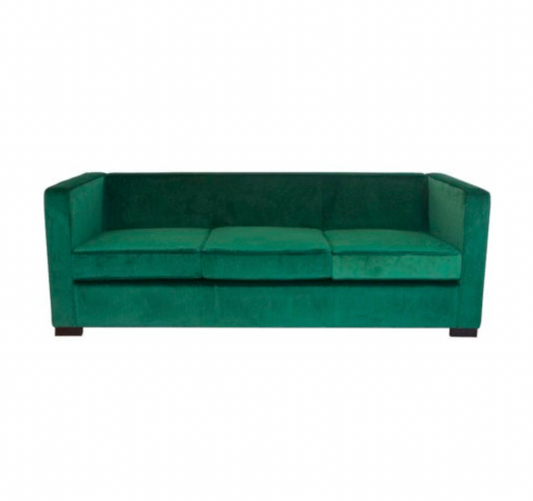Jayson Sofa – Emerald Velvet