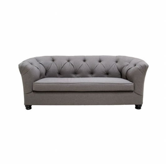 Paloma Sofa – Grey Linen Weave