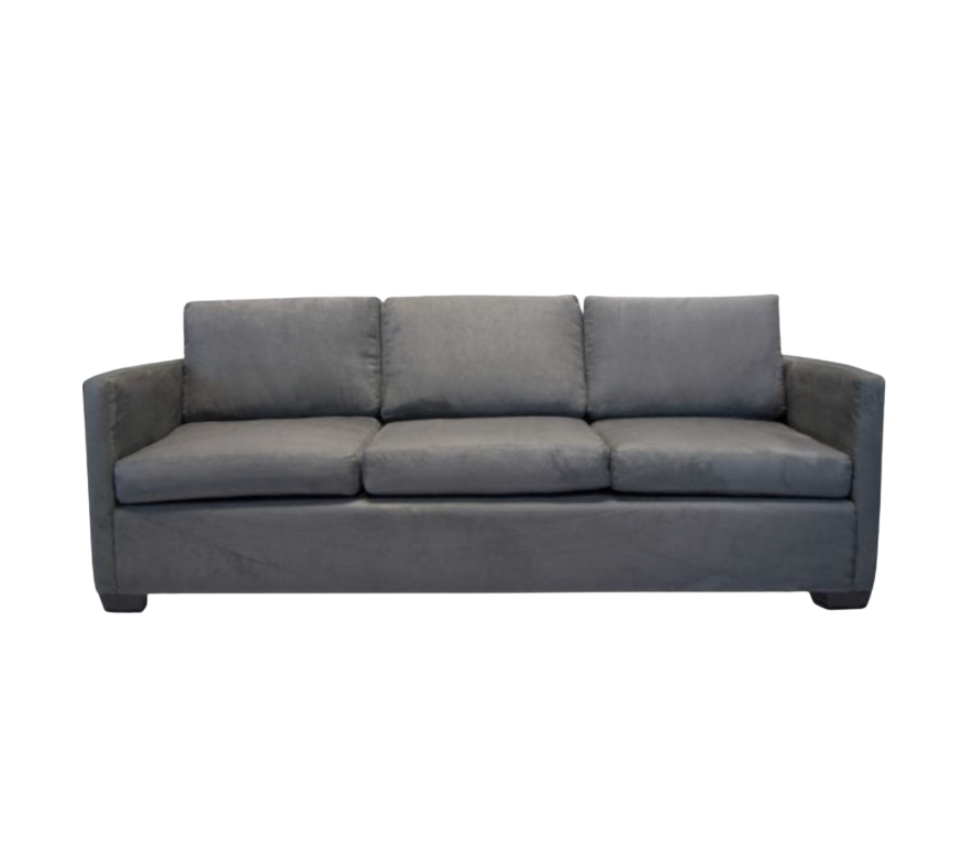 Getty Sofa – Charcoal Suede
