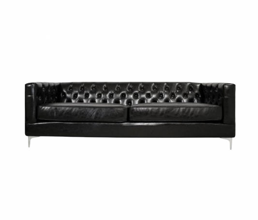 Nicholas Sofa – Black Leather