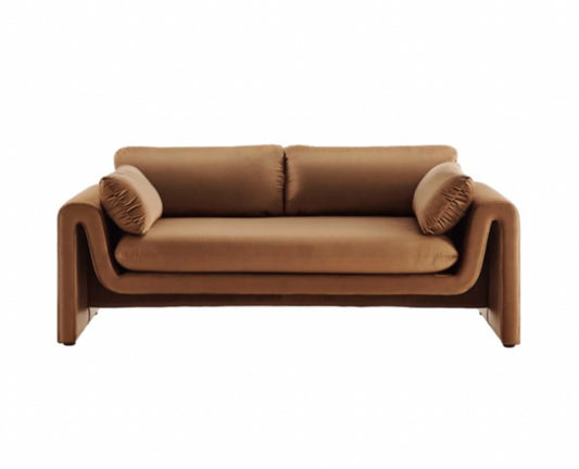 Reynold Velvet Sofa
