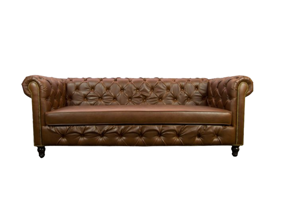 Cambridge Sofa – Brown Leather