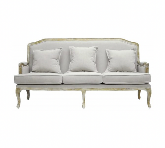 Annabelle Sofa – Light Grey Linen