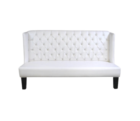 Kane Sofa – White Leather