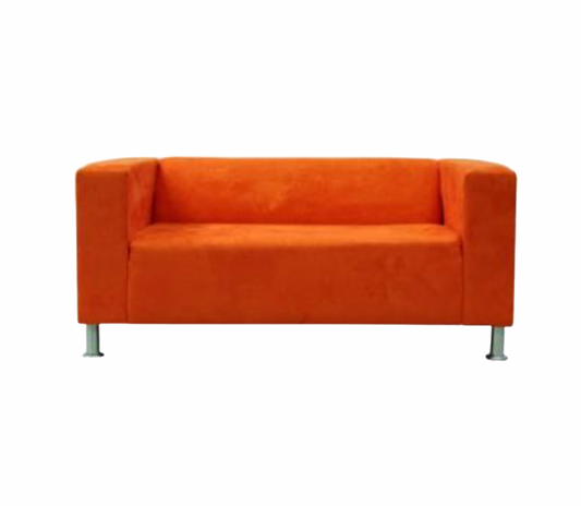 Damian Loveseat – Tangerine Suede