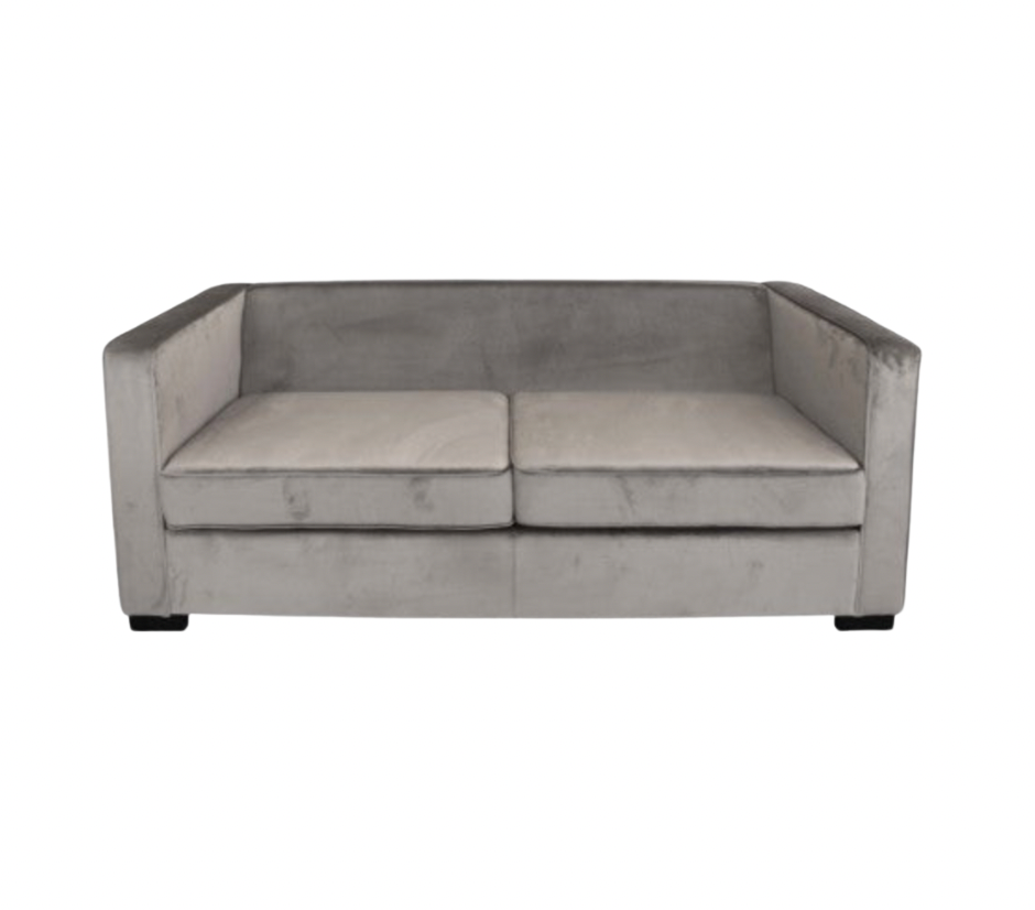 Jayson Loveseat – Platinum Velvet