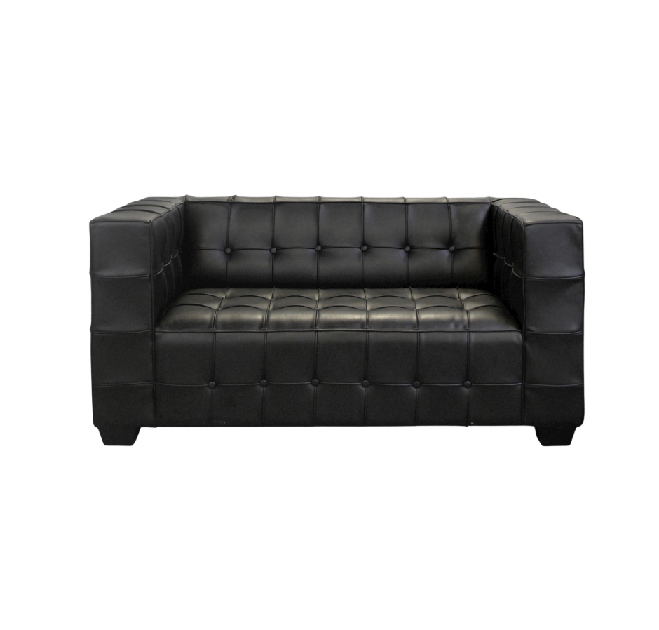 Zoe Loveseat – Black