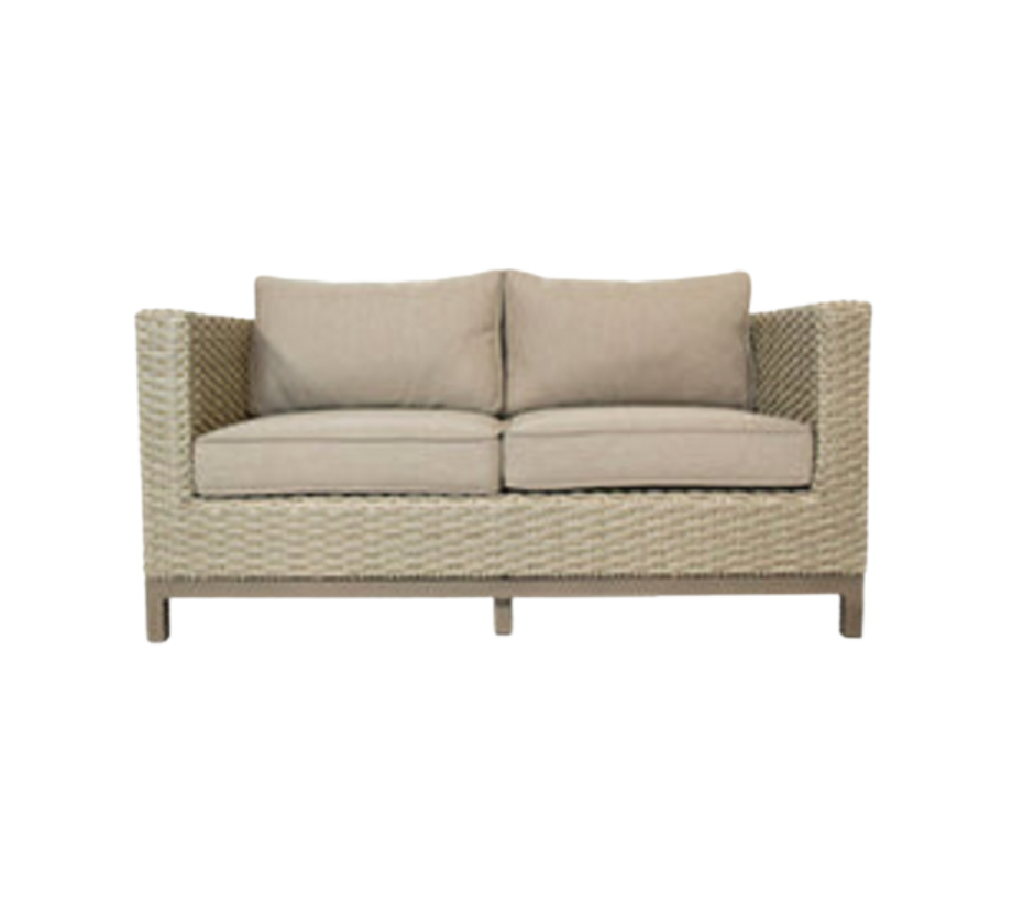 Barbados Loveseat – Taupe Grey