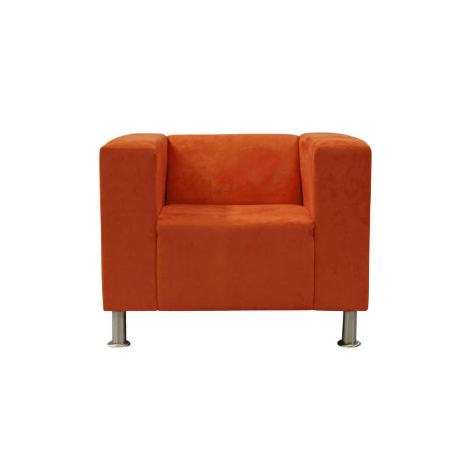 Damian Chair – Tangerine Suede