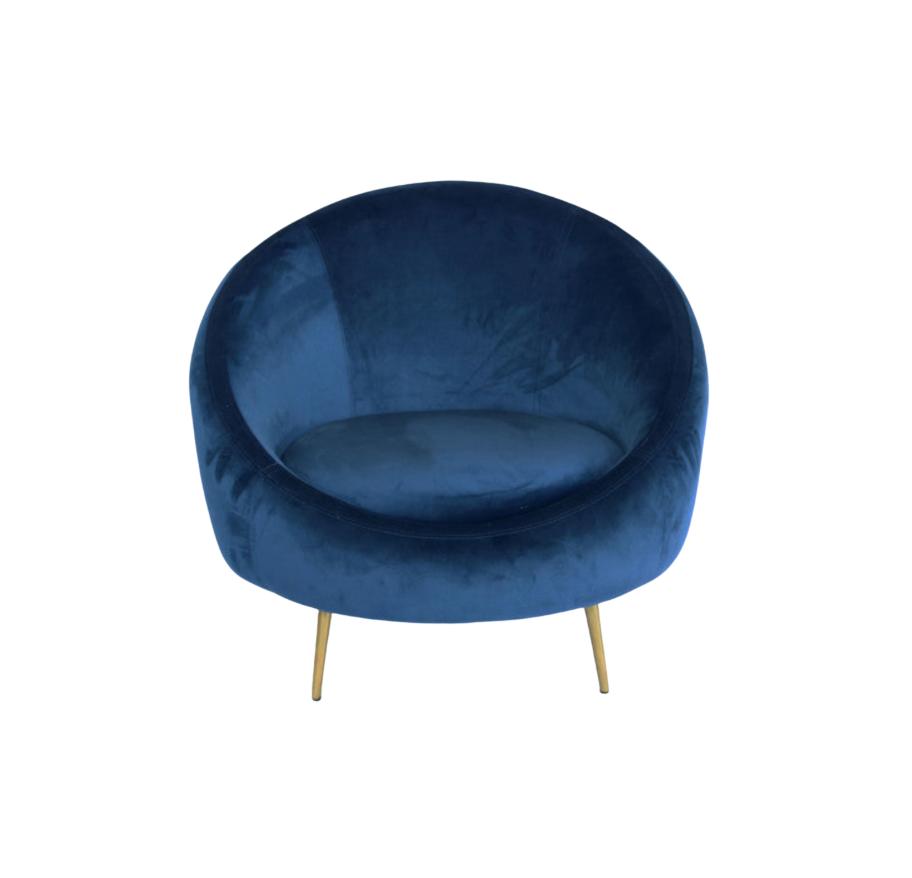 Avery Chair – Navy Velvet