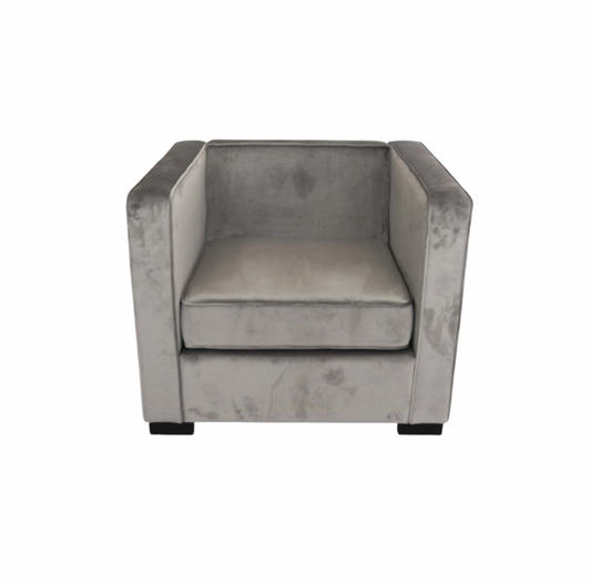 Jayson Chair – Platinum Velvet