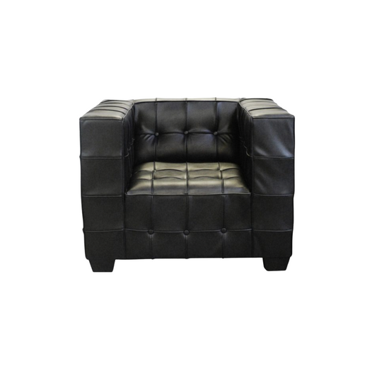Zoe Chair – Black Leather