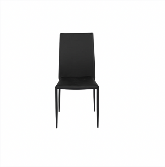 Milano Chair – Black Leather