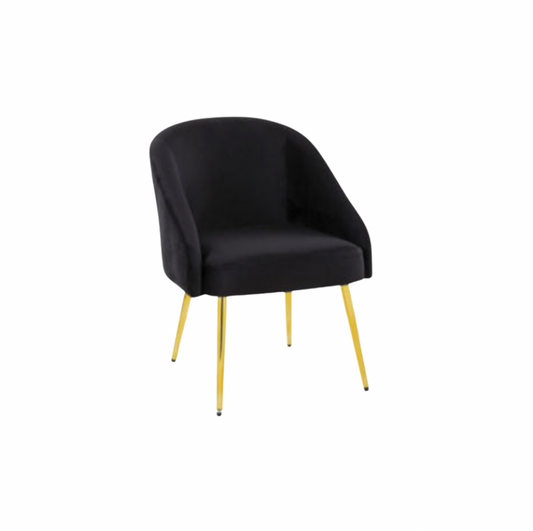 Jillian Velvet Accent Chair