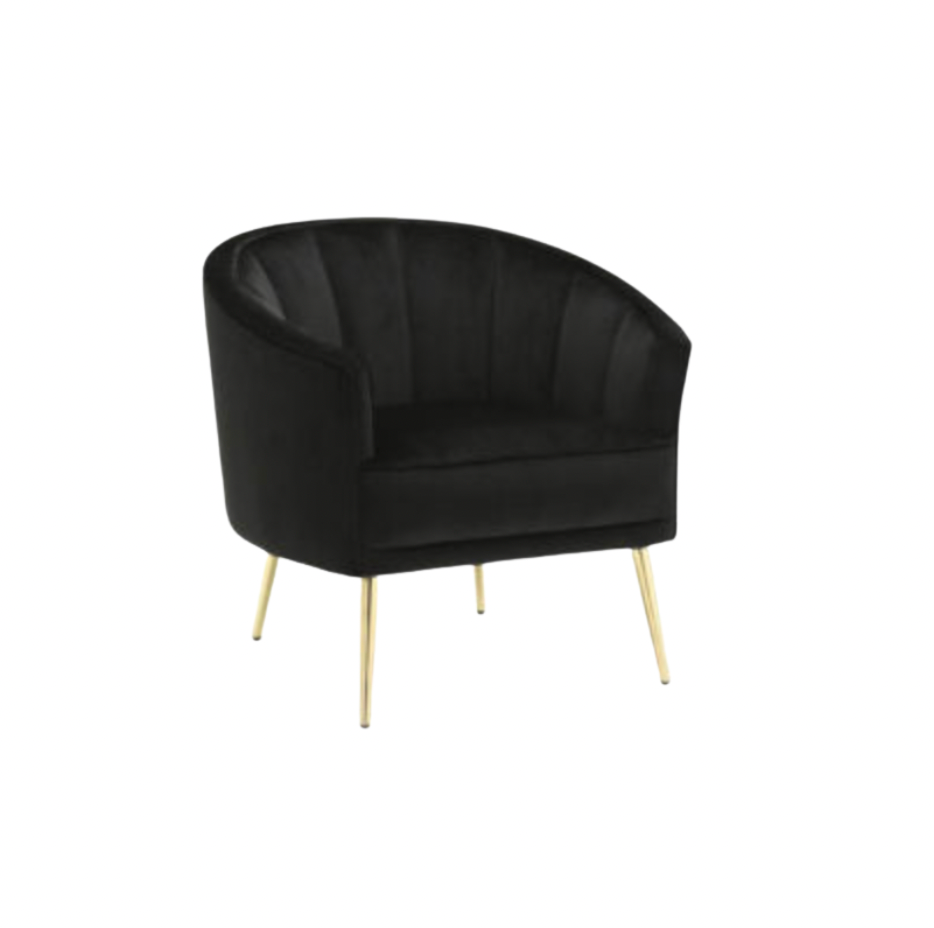 Ellis Velvet Accent Chair