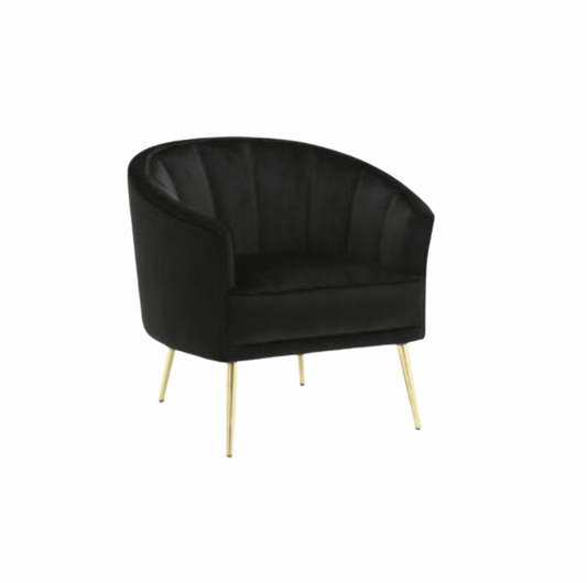 Ellis Velvet Accent Chair