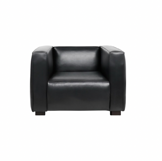 Owen Vegan Leather Club Chair