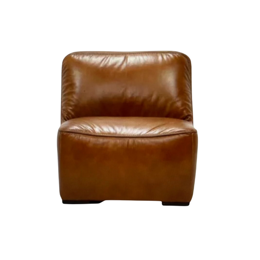 Falcon – Armless Leather Chair