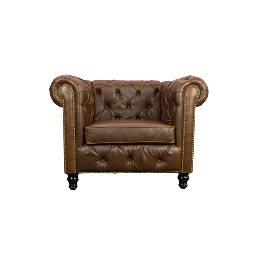 Cambridge Chair – Brown Leather