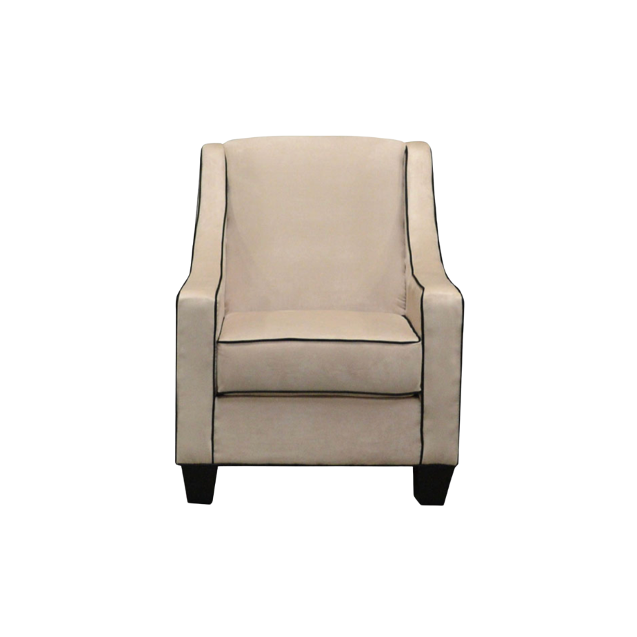 Gatsby Chair – Champagne Suede