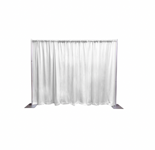 23ft. High White Pipe and Drape - Per Linear Foot