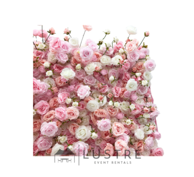 Isabella Flower Wall 8' x 8' ft