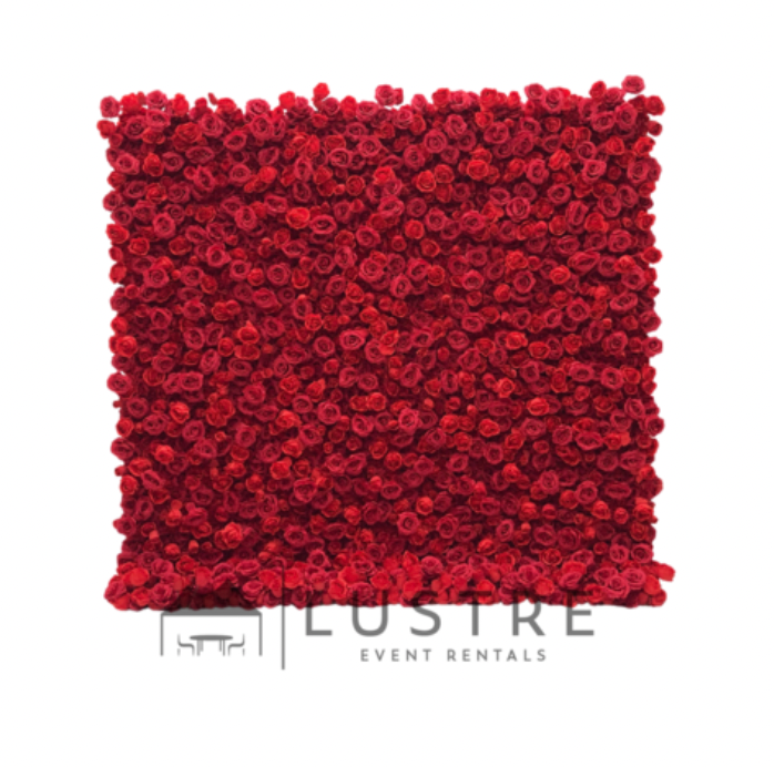 Ruby Flower Wall 8' x 8' ft